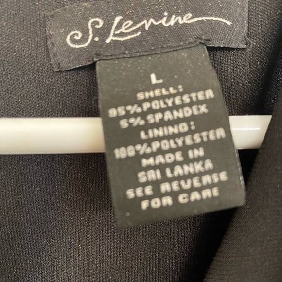 Black with sequence sleeves romper - Picture 2 of 7